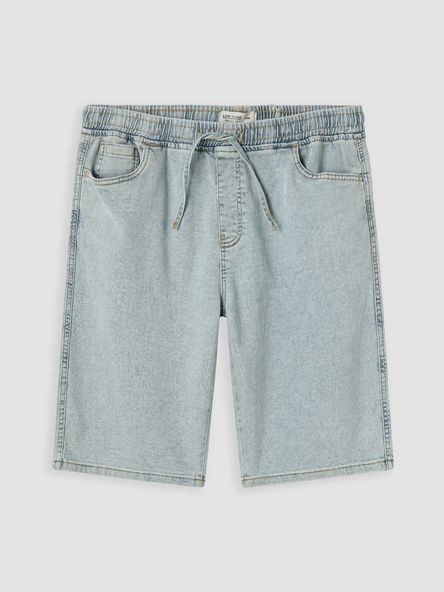 LCW Jeans İndigo Regular Fit Erkek Jean Şort - Resim 5