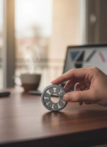 Çevirmeli Spinner Stres Oyuncağı - Resim 12