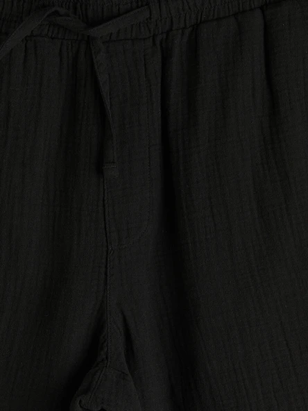 LCW Vision Siyah Regular Fit Erkek Şort - Resim 7