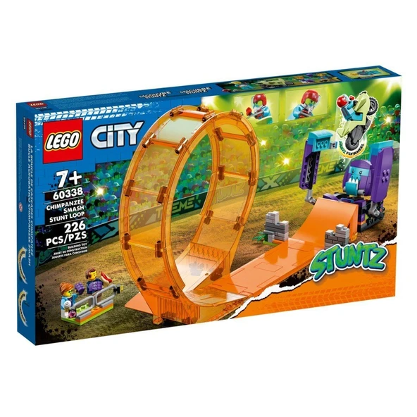 60338 Sinerjim City - Şempanze Yumruğu Gösteri Çemberi, 226 parça, +7 yaş ürün görseli 1