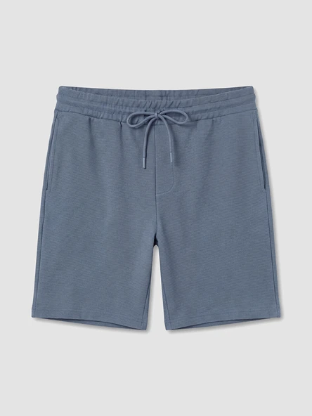 LCW Vision İndigo Regular Fit Erkek Şort - Resim 5