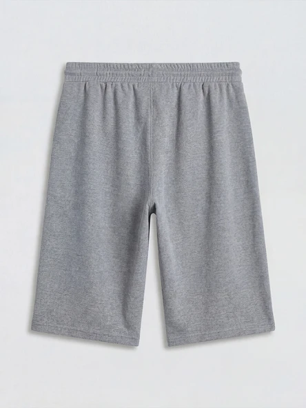 LCWAIKIKI Classic Gri Regular Fit Erkek Şort - Resim 6