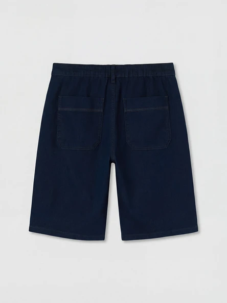 LCW Jeans İndigo Regular Fit Erkek Jean Şort - Resim 6