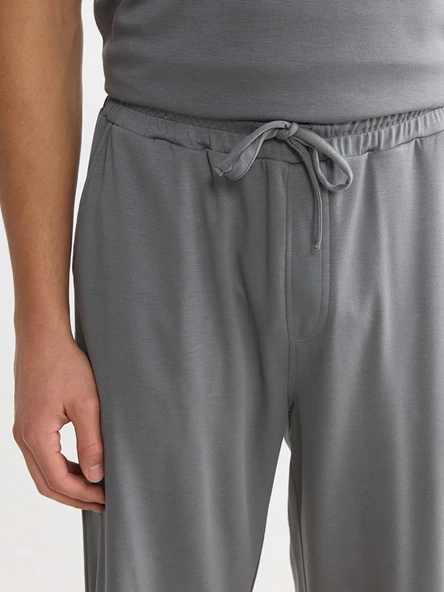 LCWAIKIKI Classic Gri Regular Fit Erkek Şort - Resim 3