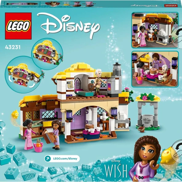 LEGO 43231  Disney Asha'nın Evi - Resim 4