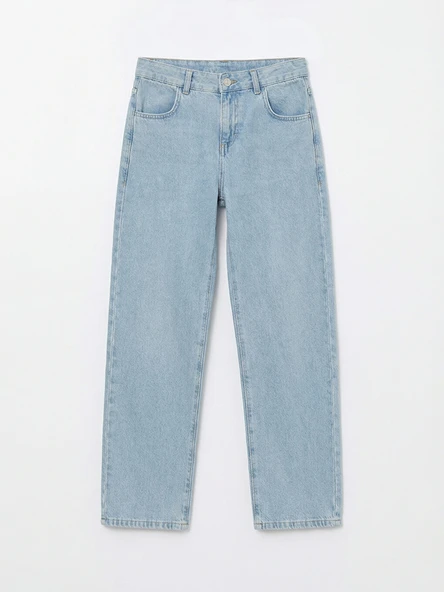 LCW Kids İndigo Loose Fit Erkek Çocuk Jean Pantolon ürün görseli 1