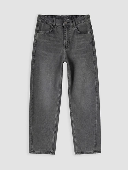 LCW Kids Antrasit Regular Fit Erkek Çocuk Jean Pantolon ürün görseli 1