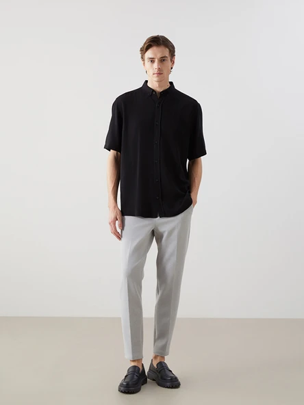 LCW Vision Gri Slim Fit Erkek Pantolon ürün görseli 1