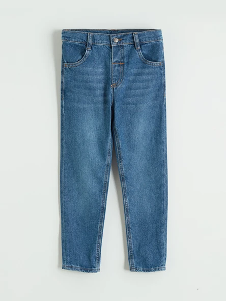 LCW Kids İndigo Standart Kalıp Erkek Çocuk Jean Pantolon ürün görseli 1