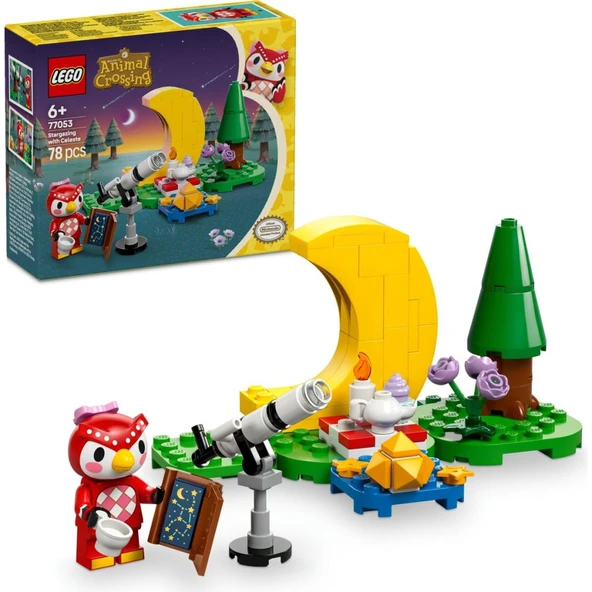 LEGO 77053 Animal Crossing™ Celeste ile Yıldız Gözlemleme ürün görseli 1