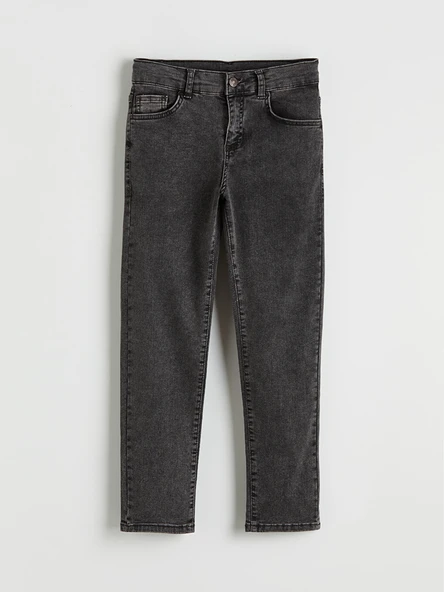 LCW Kids Antrasit Slim Fit Erkek Çocuk Jean Pantolon ürün görseli 1