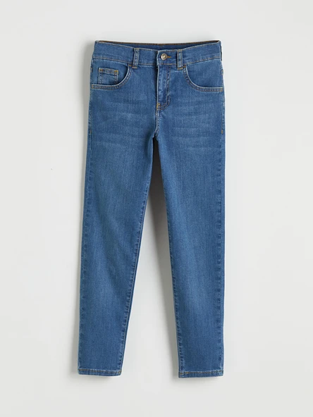 LCW Kids İndigo Süper Skinny Fit Erkek Çocuk Jean Pantolon ürün görseli 1
