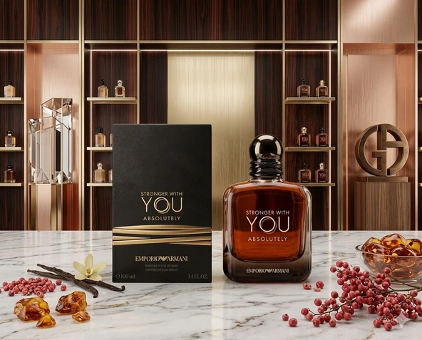 Emporio Armani Stronger With You Absolutely Erkek Parfümü 100 Ml ürün görseli 1