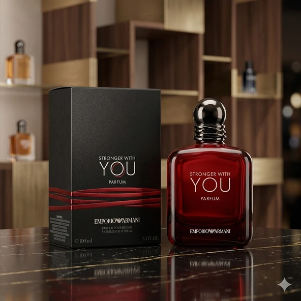 Emporio Armani Stronger With You Parfum Erkek Parfümü 100 Ml ürün görseli 1