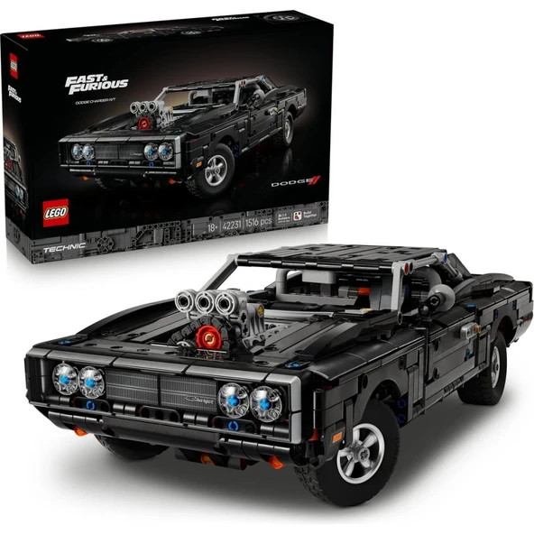 LEGO 42231 Technic Fast and Furious Dodge Charger R/T Araba ürün görseli 1