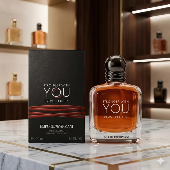Emporio Armani Stronger With You Powerfully Erkek Parfümü 100 Ml ürün görseli 1