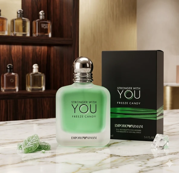 Emporio Armani Stronger With You Freeze Candy Erkek Parfümü 100 Ml ürün görseli 1
