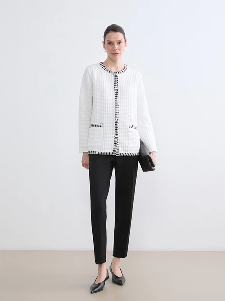 LCW Grace Siyah Regular Fit Kadın Pantolon ürün görseli 1