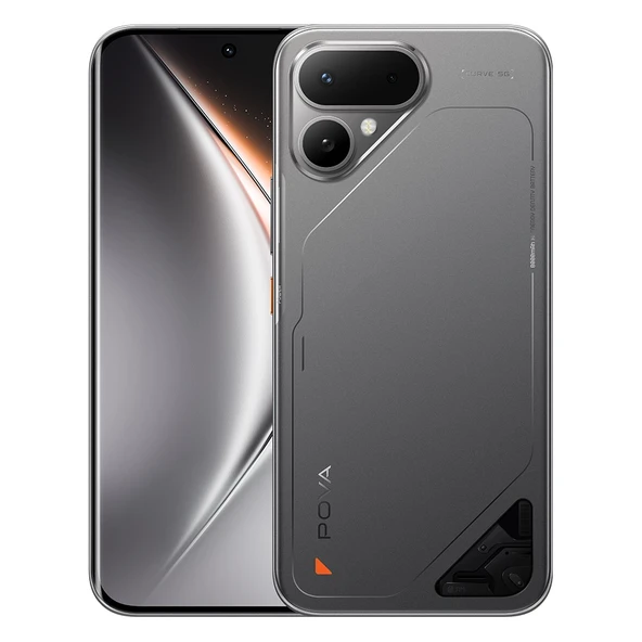 Tecno Pova Curve 2 128 8 GB 5G (Tecno Türkiye Garantili) Titanyum ürün görseli 1