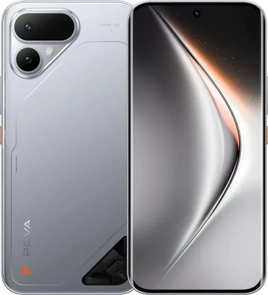 Tecno Pova Curve 2 128 8 GB 5G (Tecno Türkiye Garantili) Gümüş ürün görseli 1