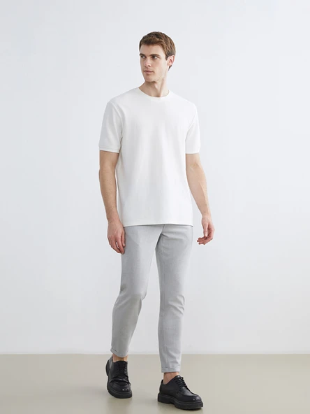 LCW Vision Gri Slim Fit Erkek Pantolon ürün görseli 1