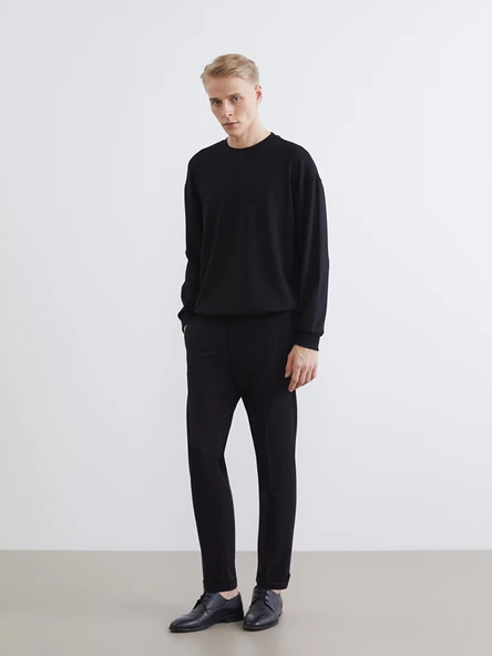 LCW Vision Siyah Slim Fit Erkek Pantolon ürün görseli 1