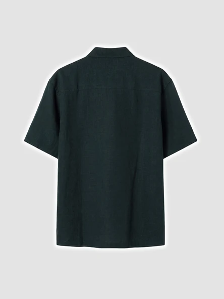 LCW Vision Yeşil Regular Fit Erkek Gömlek - Resim 6
