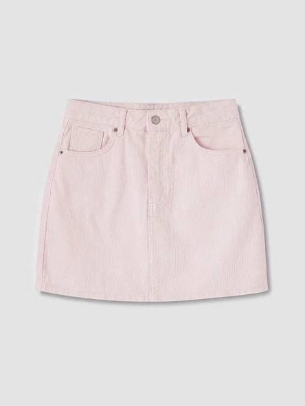 LCW Vision Pembe Regular Fit Mini Jean Etek - Resim 7