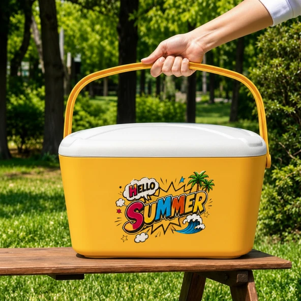 20 LT BUZZY RETRO BUZLUK TERMOS (1179 COOLER BOX) - Resim 3