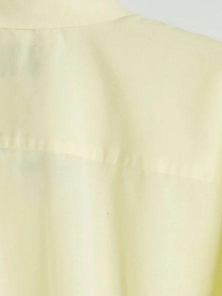 LCW Vision Sarı Regular Fit Erkek Gömlek - Resim 7