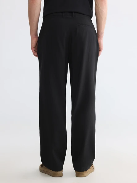 LCW Vision Siyah Regular Fit Erkek Pantolon - Resim 5