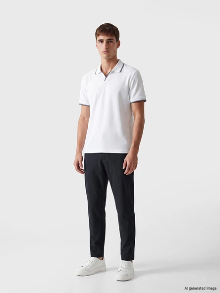 LCW Vision Siyah Slim Fit Erkek Pantolon ürün görseli 1
