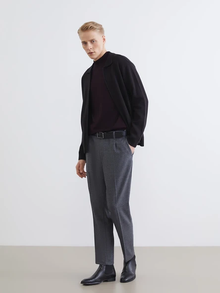 LCW Vision Antrasit Regular Fit Erkek Pantolon ürün görseli 1