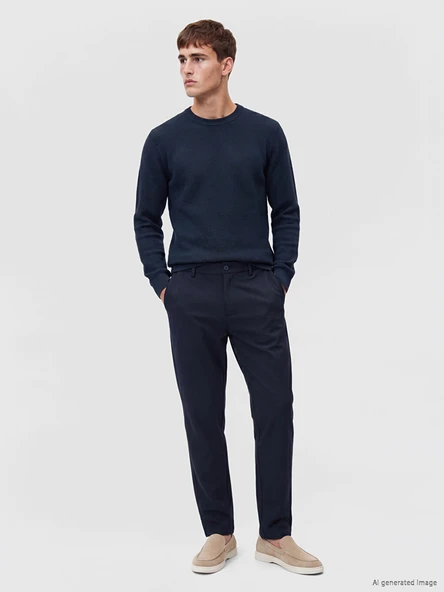 LCW Vision Lacivert Regular Fit Erkek Pantolon ürün görseli 1