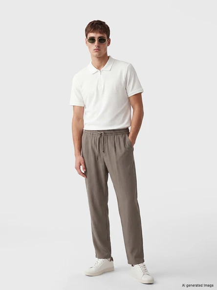 LCW Vision Yeşil Regular Fit Erkek Pantolon ürün görseli 1