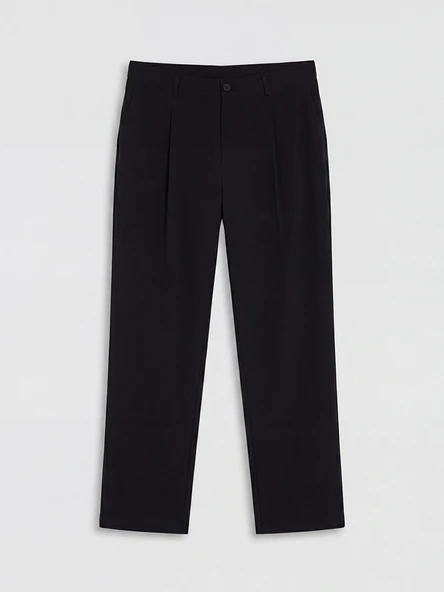 LCW Vision Siyah Regular Fit Erkek Pantolon - Resim 6