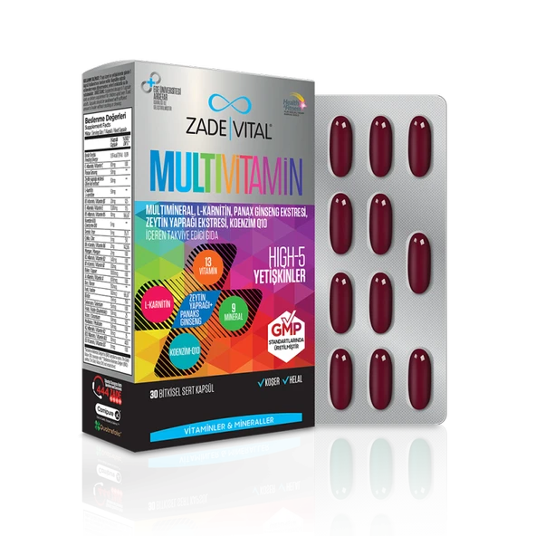 Zade Vital Miniza Multivitamin & Mineral Şurup 150 ml ürün görseli 1