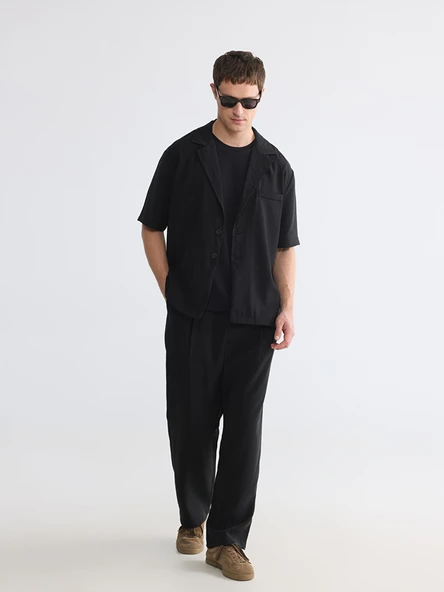 LCW Vision Siyah Regular Fit Erkek Pantolon - Resim 2