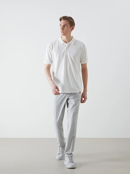 LCW BUSINESS Gri Slim Fit Erkek Pantolon ürün görseli 1