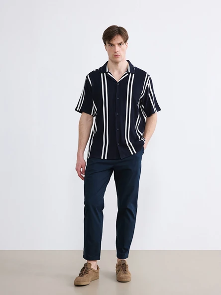 LC WAIKIKI Lacivert Standart Fit Erkek Pantolon ürün görseli 1