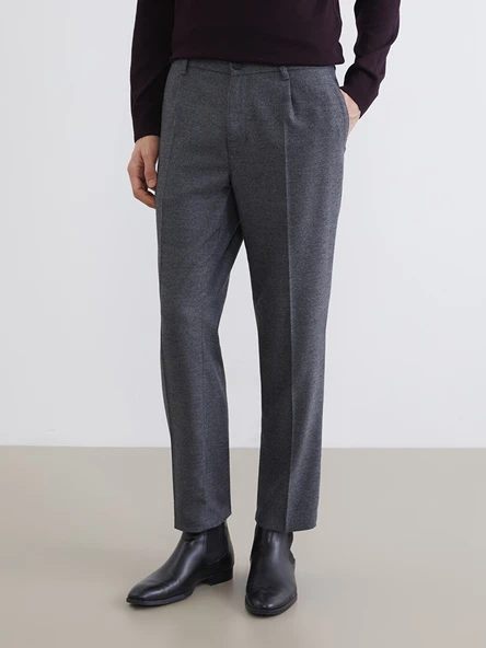 LCW Vision Antrasit Regular Fit Erkek Pantolon - Resim 2