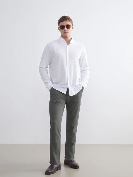 LCW Vision Yeşil Slim Fit Erkek Pantolon ürün görseli 1