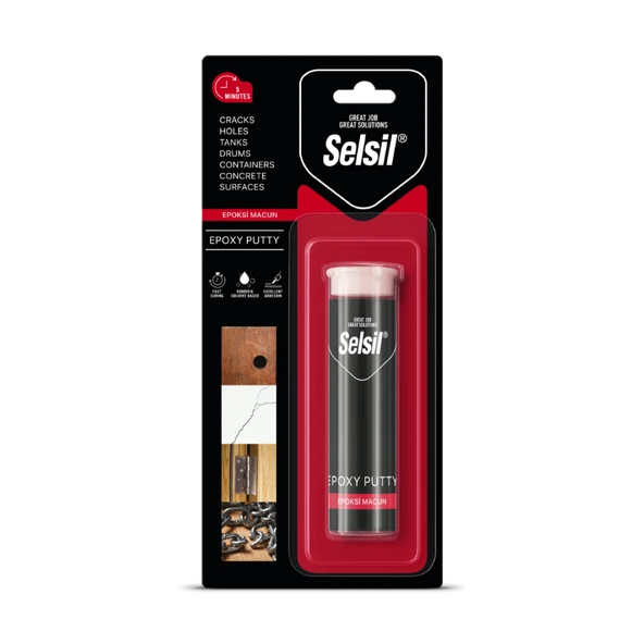 Selsil Çok Amaçlı Epoksi Macun 57 g ürün görseli 1