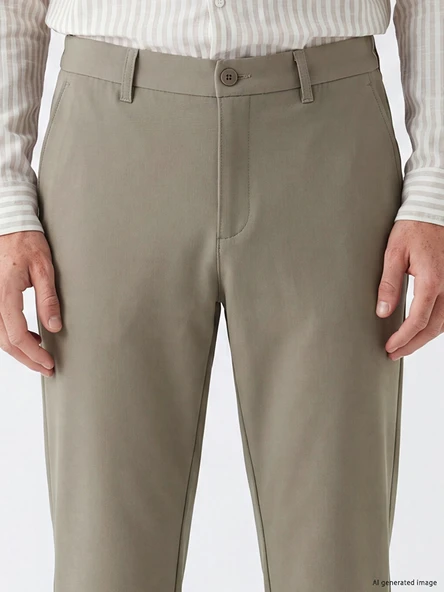 LCW Vision Bej Regular Fit Erkek Pantolon - Resim 3