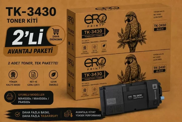 Kyocera ECOSYS MA5500ifx Muadil Toner - 2'li Avantaj Paket ürün görseli 1