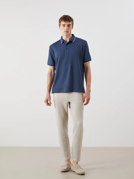 LCW Vision Bej Slim Fit Erkek Pantolon ürün görseli 1