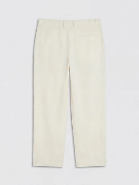 LCW Vision Beyaz Regular Fit Erkek Pantolon - Resim 7