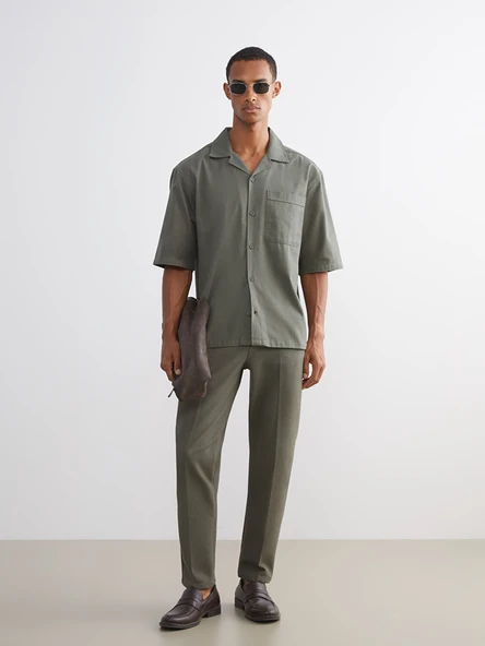 LCW Vision Yeşil Slim Fit Erkek Pantolon ürün görseli 1