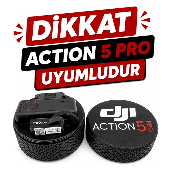 Aksiyon Kamera Lens Koruma Kutusu Sert Plastik Saklama Kutusu Actıon 5 Pro Uyumlu ürün görseli 1