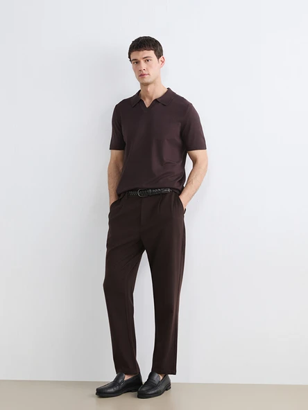 LCW Vision Mürdüm Standart Fit Erkek Pantolon ürün görseli 1